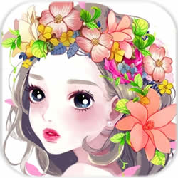 少女涂色书游戏
