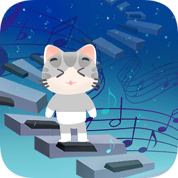 猫咪钢琴方块游戏