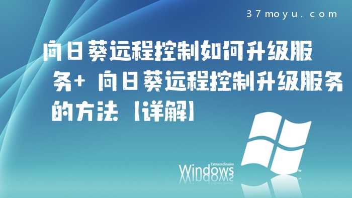 向日葵远程控制如何升级