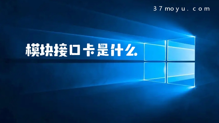模块接口卡是什么