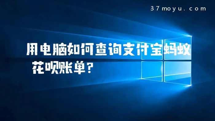 用电脑如何查询支付宝蚂