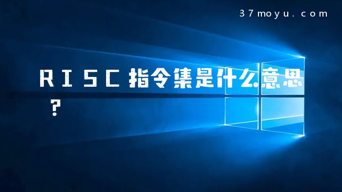 RISC指令集是什么意思？