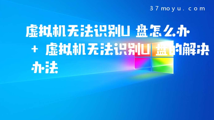 虚拟机无法识别U盘怎么