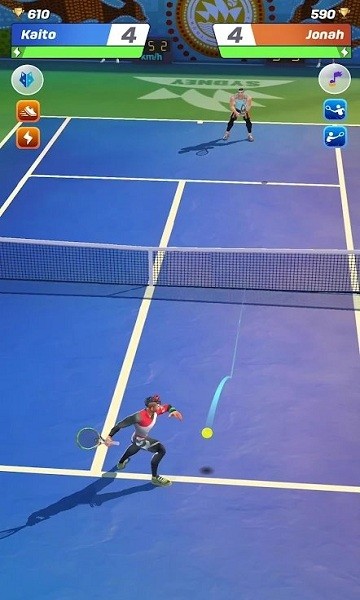网球冲突游戏