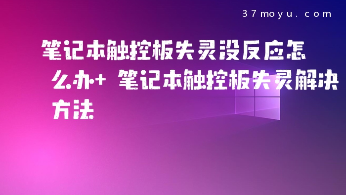 笔记本触控板失灵没反应怎么办 笔记本触控板失灵解决方法