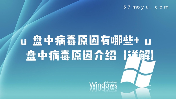 u盘中病毒原因有哪些 u