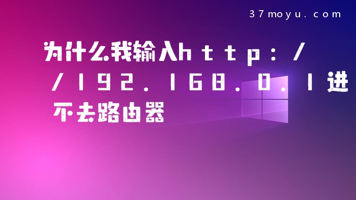 为什么我输入http://192